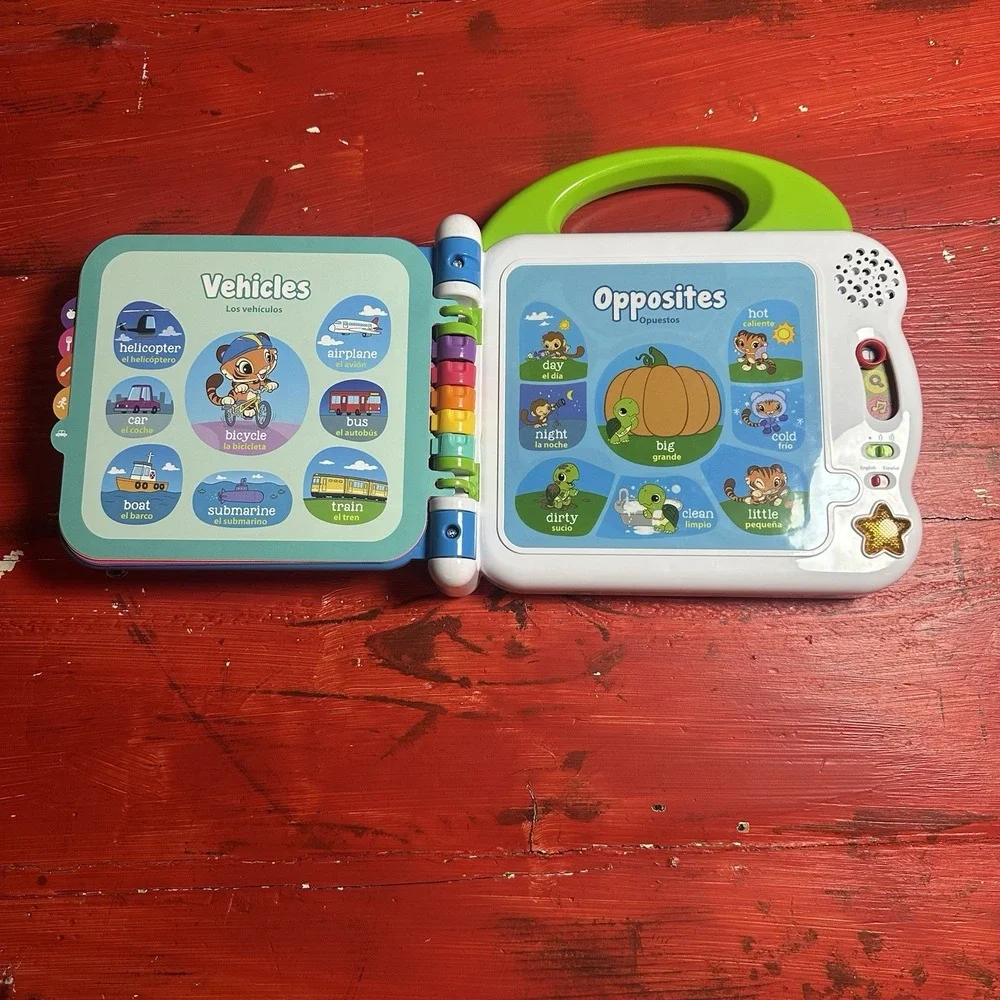 LeapFrog Learning‎ Friends 100 Words Book Leap Frog Interactive Tested WORKS!